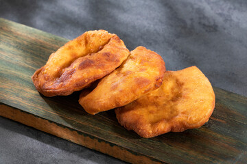 Venezuelan wheat flour pastelitos - Traditional andean food