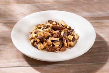 Dried medicinal licorice sticks - Glycyrrhiza glabra