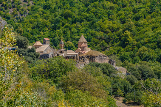 Old Armenian church in the mountains