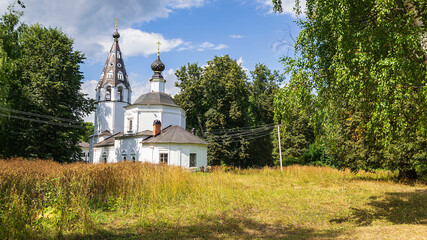 Assumption Church in the town of Ples