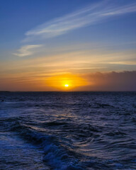 Obraz premium Sunrise at the Promenade 