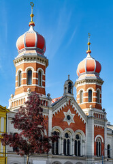 Fototapeta na wymiar Pilsen (Tschechoslowakei), Große Synagoge