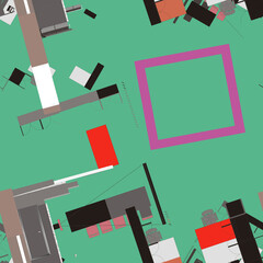 Architectura Seamless  Pattern