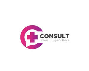 health consulting talk logo designs for medical therapy logo