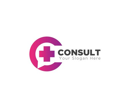 health consulting talk logo designs for medical therapy logo