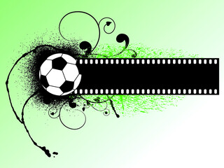 soccer abstract and green backgrounds