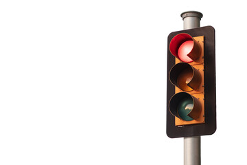 Traffic Light With Copy Space
