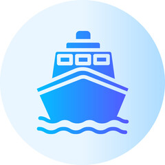 ship gradient icon