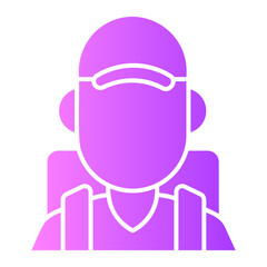courier gradient icon