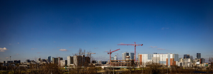 Nashville, Tennessee downtown district construction and expanding