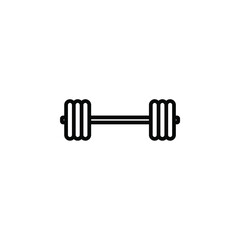 Gym, Fitness, Weight Line Icon, Vector, Illustration, Logo Template. Suitable For Many Purposes.