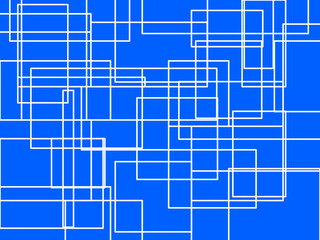 blue  background of geometric squares. vector illustration