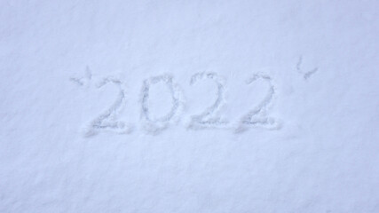 New year 2022 새해 2022년