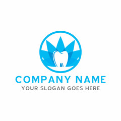 Fototapeta premium dental logo , dentistry logo vector