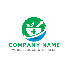medical logo , pharmacy logo vector