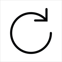 Vector design glyph icon repeat order for marketplace  