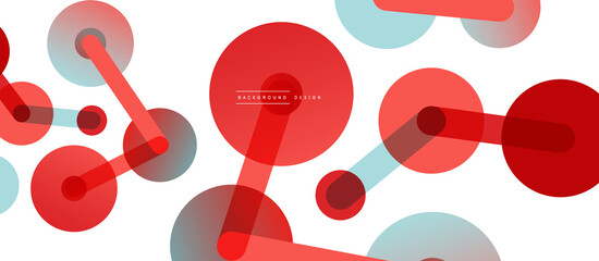 Network concept abstract background. Dots connection. Big data idea. Business template for wallpaper, banner, background or landing