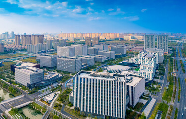 Environment of Zilang Science and Technology City, Nantong City, Jiangsu province