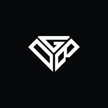 DGB letter logo creative design. DGB unique design, OGB letter logo creative design. OGB unique design