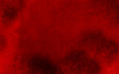 Grunge abstract red and black watercolor vector background. designed grunge red canvas texture background. red dense fluffy puffs of white smoke and fog on black background. modern grunge illustration