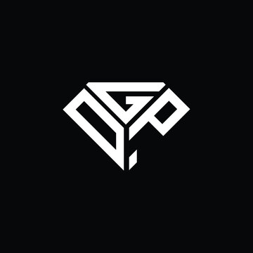 DGP letter logo creative design. DGP unique design, OGP letter logo creative design. OGP unique design