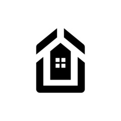 Fototapeta na wymiar house building architecture logo icon vector template