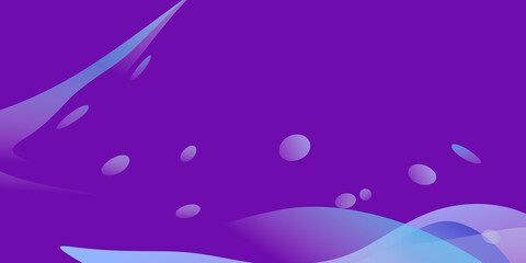 Abstract purple and blue fluid background