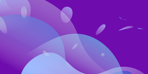 Abstract purple and blue fluid background