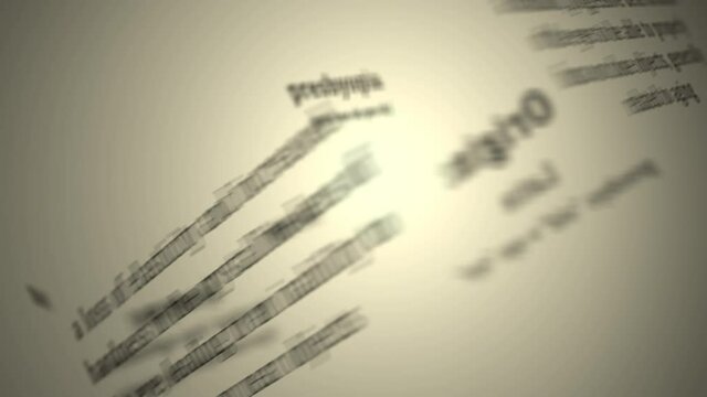 Definition: Presbyopia