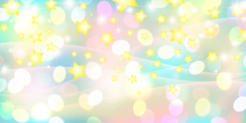 
Shining star background