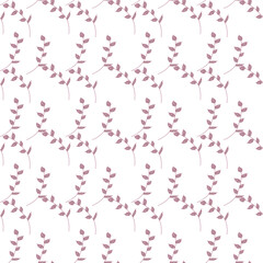 Seamless vector illustration of flowers on a colored background. Blossom pattern, flower blank for designer, textiles, clothing, bed