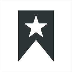 Favorite icon with outline style design. EPS10