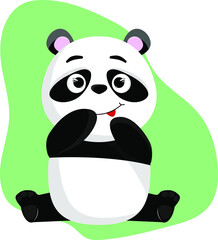 
cartoon panda