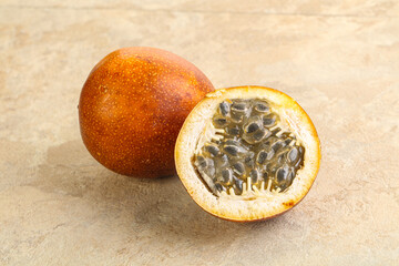 Tropical sweet and juicy Passion fruit