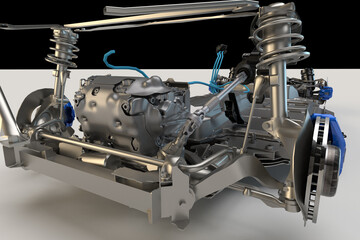 Electric Vehicle Cross Section