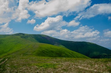 Fototapeta premium landscape with blue sky