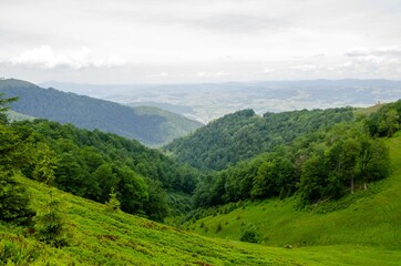 landscape with mountains