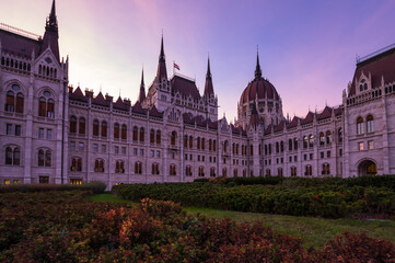 Fototapeta premium The Hungarian Parliament Building in Budapest