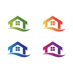 Real estate icon set