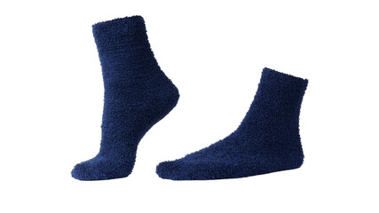 pair of socks isolated on white background.