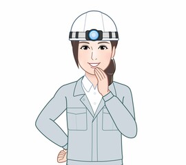 建設業の女性