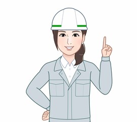 建設業の女性