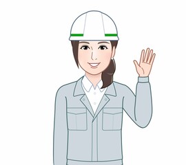 建設業の女性