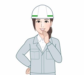 建設業の女性