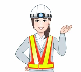 建設業の女性