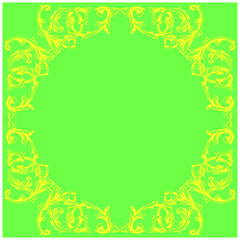 Retro baroque decorations element with flourishes calligraphic ornament. Vintage style design collection for Posters, Placards, Invitations, Banners, Badges and Logotypes.