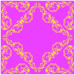 Retro baroque decorations element with flourishes calligraphic ornament. Vintage style design collection for Posters, Placards, Invitations, Banners, Badges and Logotypes.