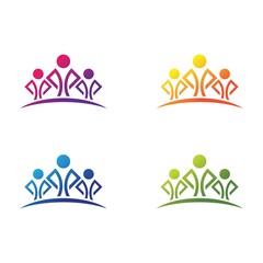 Teamwork icon set