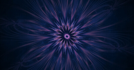 Abstract colorful background. Fantasy light glowing shapes wallpaper. Digital fractal art . Abstract сomputer background. 3d rendering 