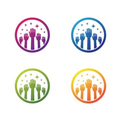 Hand icon set